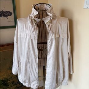 Chico's Elegant Cream Utility Jacket